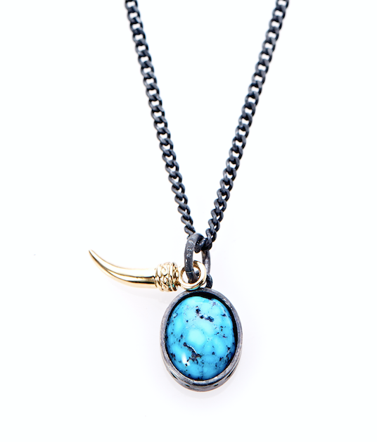 Men's Turquoise deals Pendant Necklace